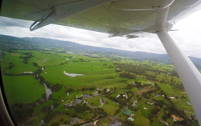 Skydive over Wollongong