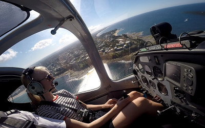 Flying lesson sunshine coast queensland