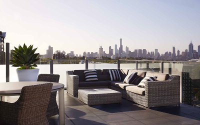 /luxury penthouse escape Melbourne The Olsen