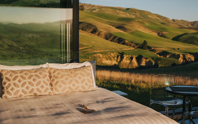 Waipara Valley: 1-night luxury eco cabin stay