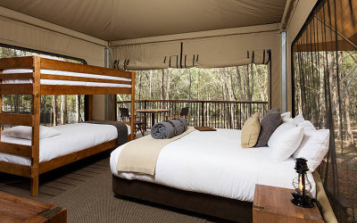 Paradise country family glamping eco tent