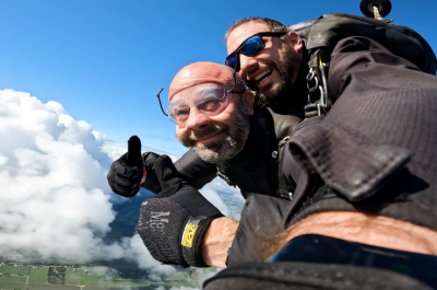 skydiving dad