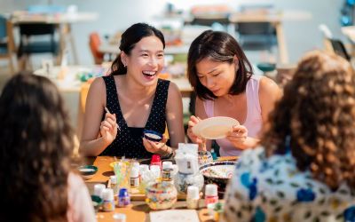 Paint & sip classes 