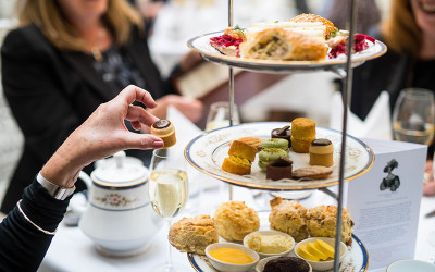 Afternoon tea at Hadley's Orient Hotel