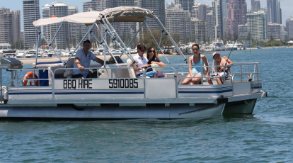 Pontoon Boat Hire With BBQ - Weekday - 4 Hours