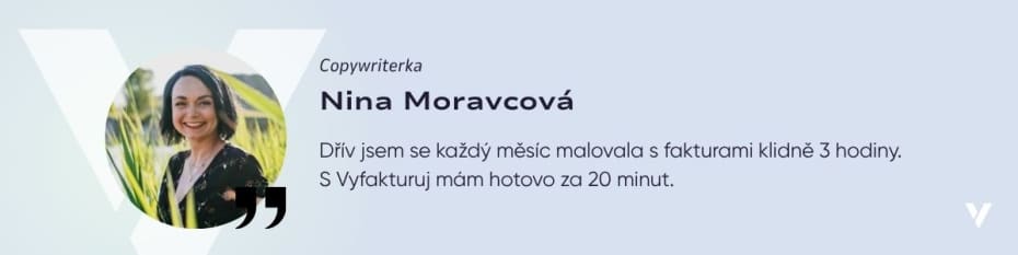Vyfakturuj.cz nina moravcov&aacute; o&nbsp;fakturaci