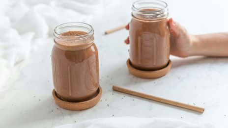 Csokis-mogyoróvajas kényeztető smoothie