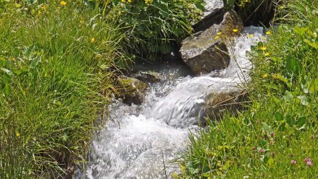 Hegyi forrás barlangja