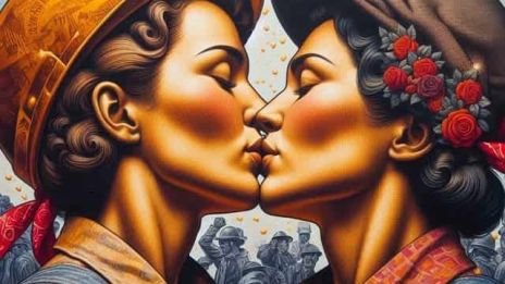 Kaffe, kaka och lesbianer