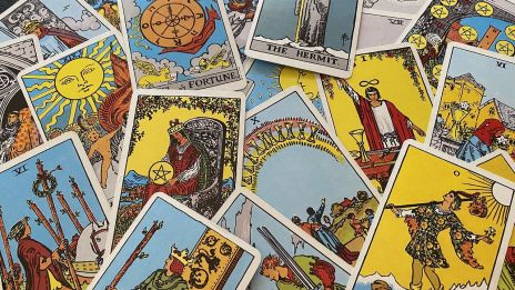Tarotkortet Sex stavar