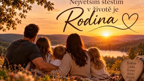 Největším štěstím v životě je rodina