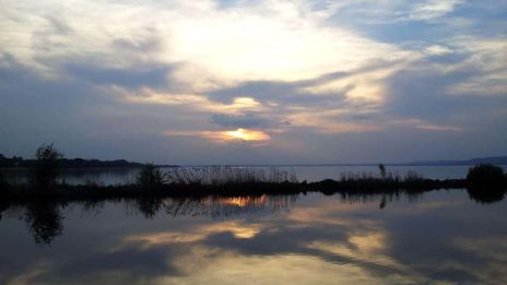 A balatoni naplemente varázsa