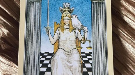 Tarotkortet Rättvisan