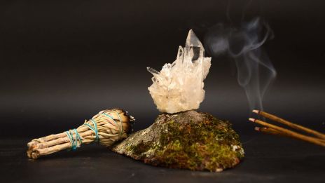 Bergskristall och kvartsten