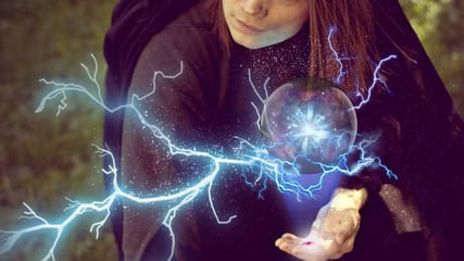 Det gnistrar i spåkulan