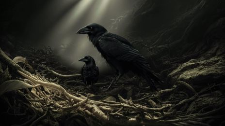 Hugin och Munin – tankens och minnets korpar