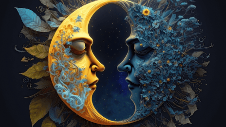 Månens tunna skära