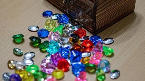 Med hjälp av kristaller