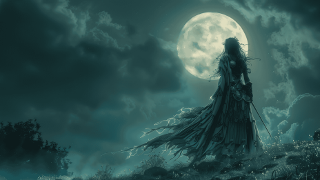 Spådom under en växande måne