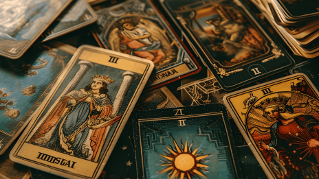 Tarotkortet Sex mynt