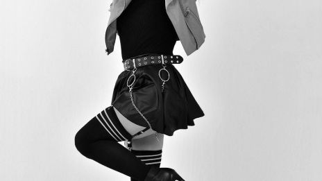 Min svarta läderkjol