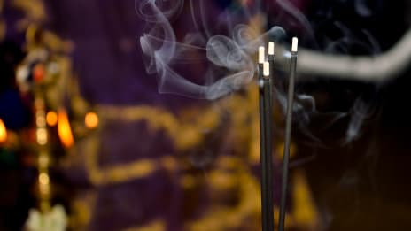 Kadidlo je zdroj pokoja