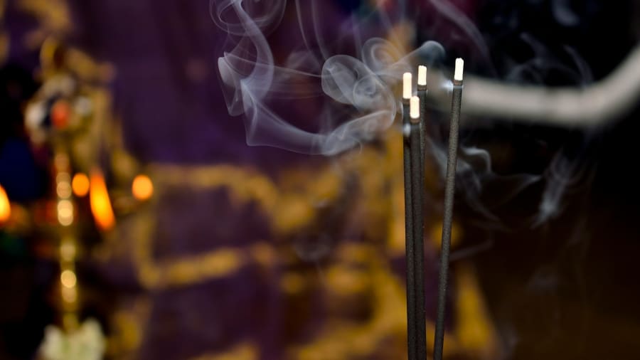 Kadidlo je zdroj pokoja