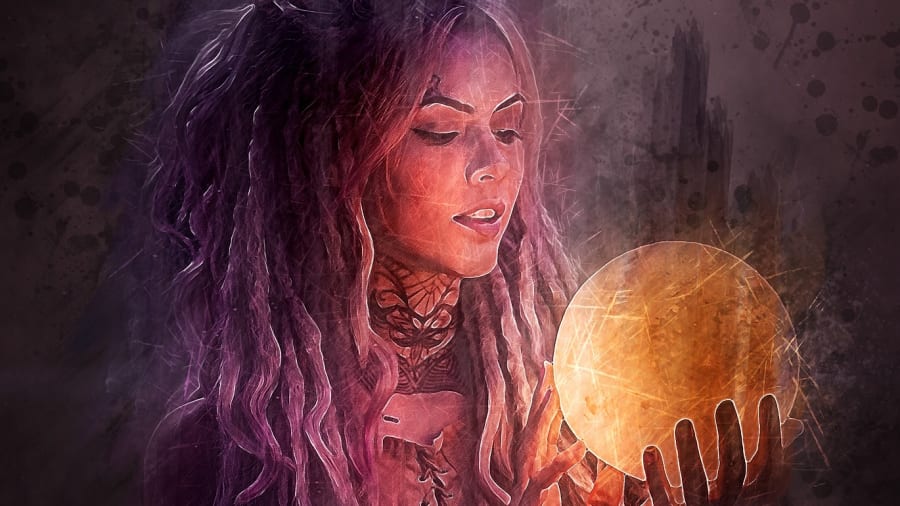 Věštění z křišťálové koule