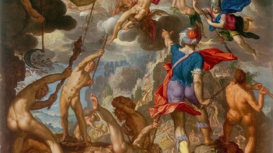 Zeus och de olympiska gudars härskare