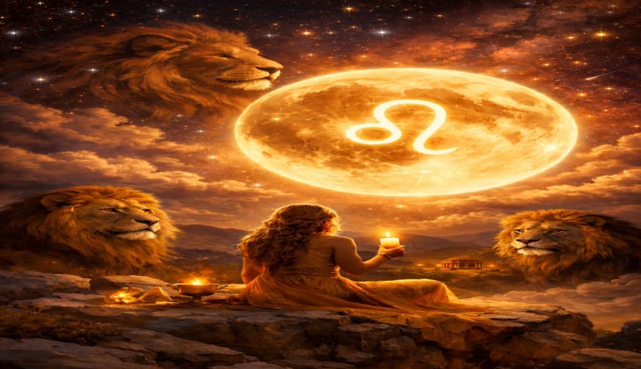 Úplněk ve znamení Lva
