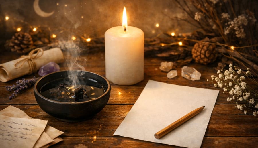 Únorový rituál ticha, očisty a nového záměru