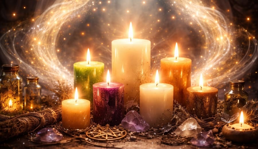 Magické svíčky a jejich síla při rituálech