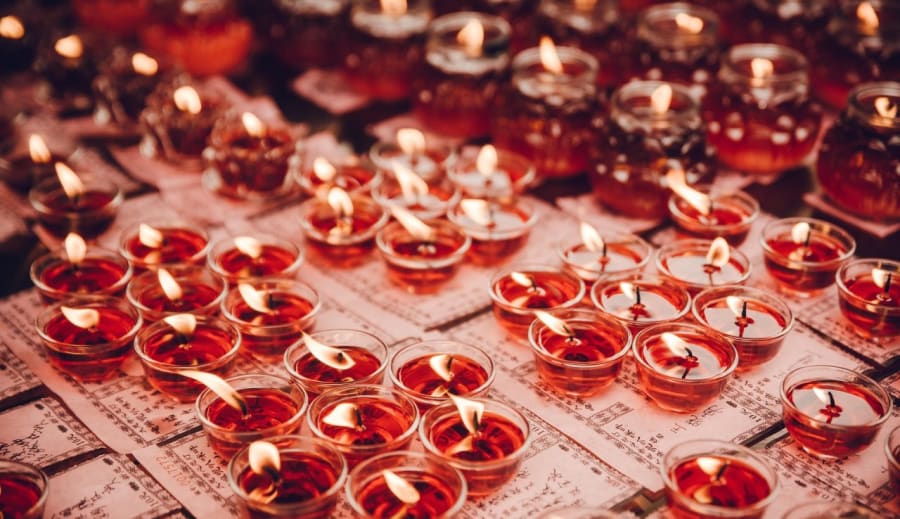 Čarování se svíčkami