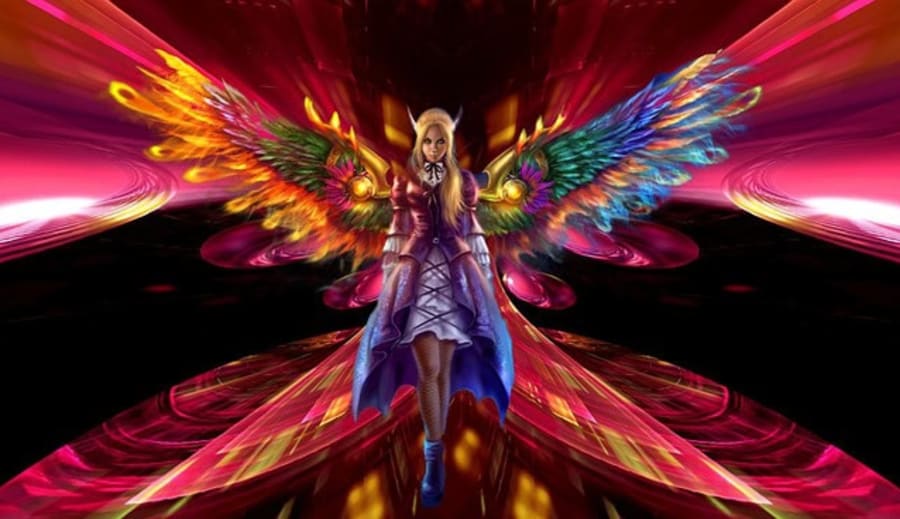 Änglavingar i vinden