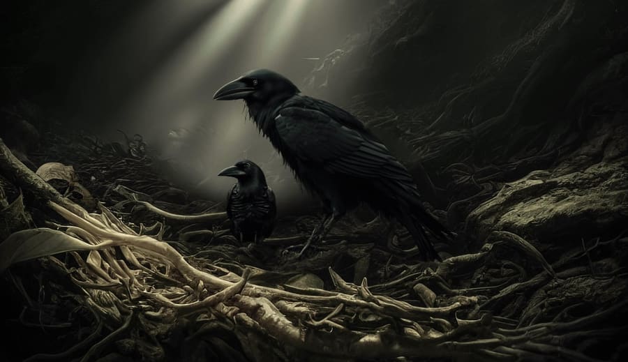 Hugin och Munin – tankens och minnets korpar