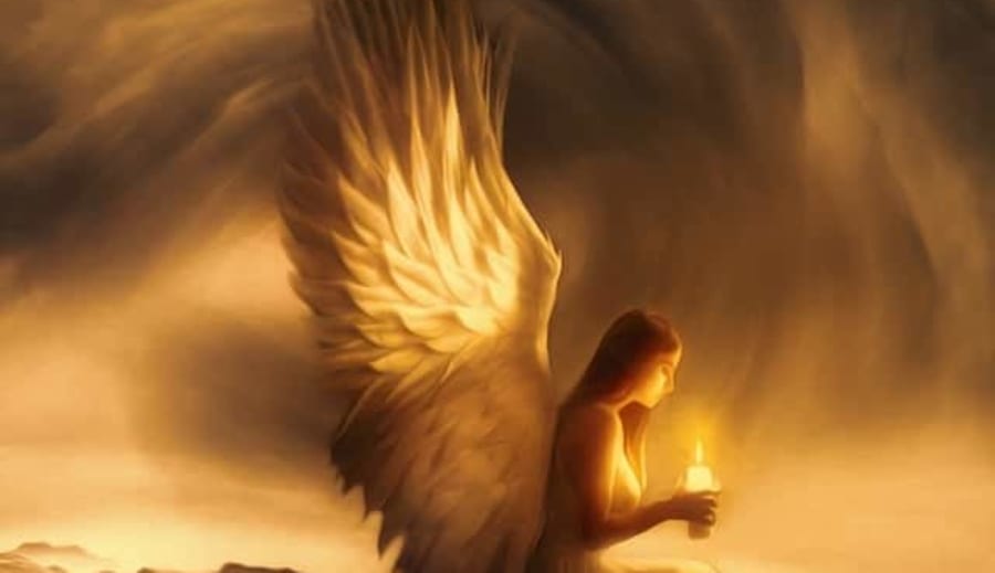 Ta kontakt med änglarna