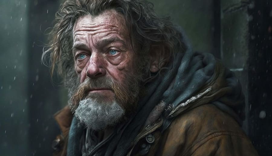 Szeretek egy hajléktalan férfit