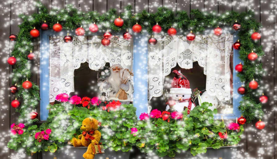 A lakás díszítése karácsonykor