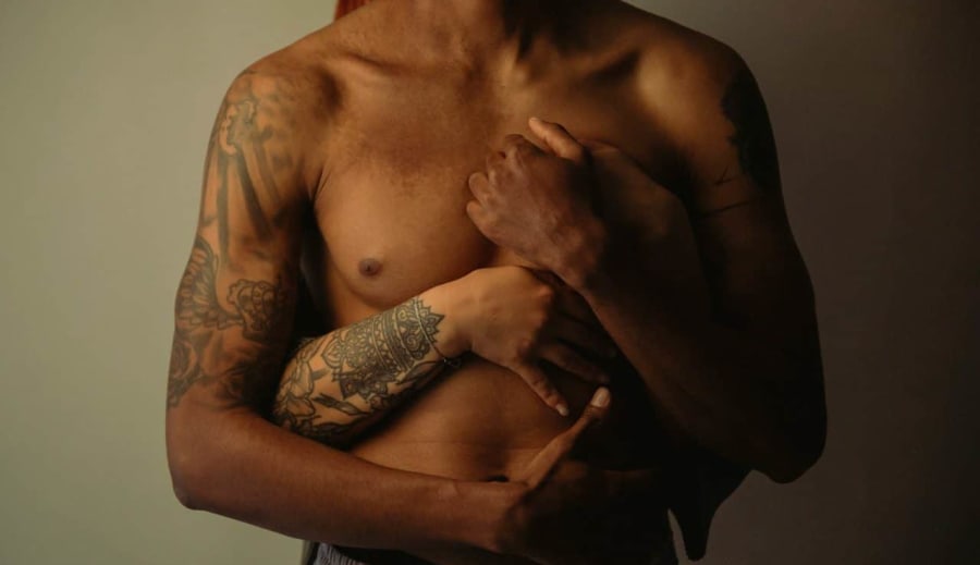 En varm sommarkväll med grannen