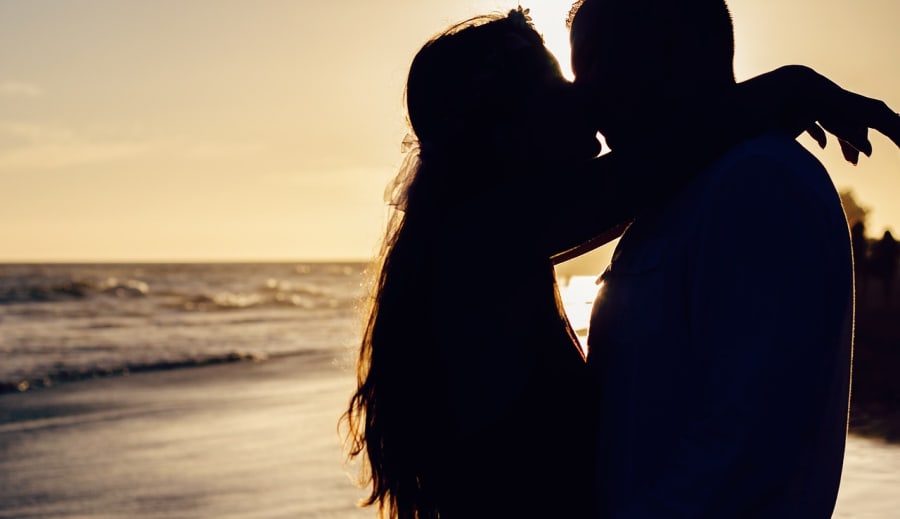 Knullad på stranden