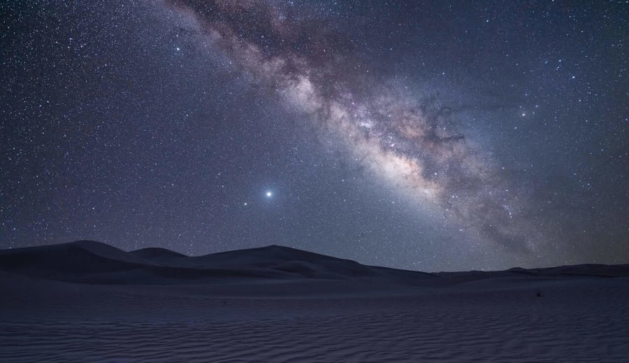 Az éjszakai égbolt megfigyelése