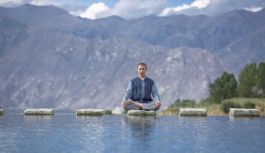 Gangesz parti meditáció