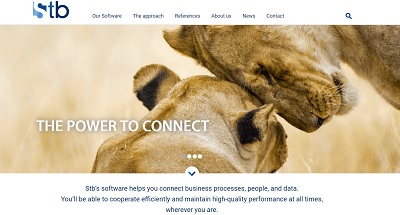 Stb website screenshot