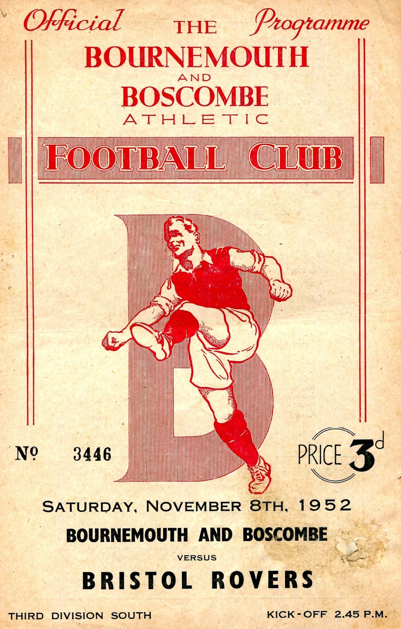 Match programme