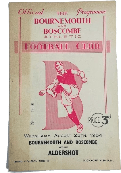 Match programme