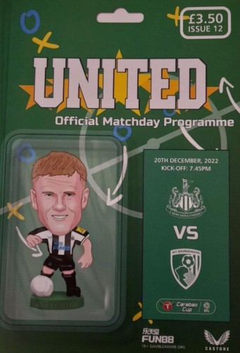 Match programme