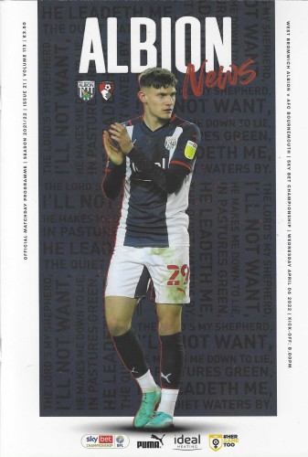 Match programme