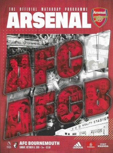 Match programme