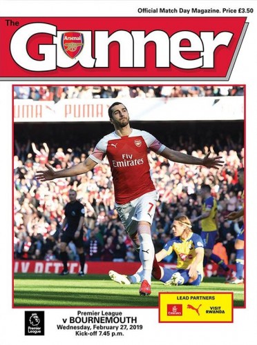 Match programme