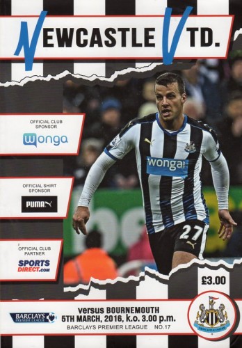 Match programme